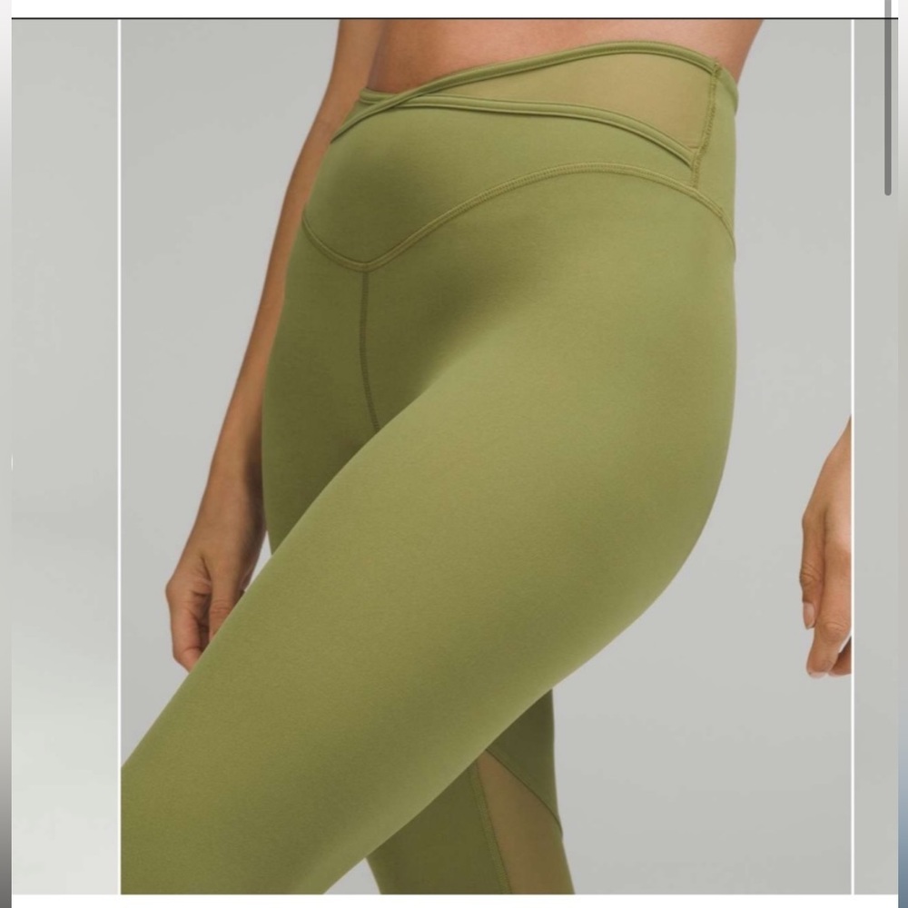 Lululemon Nulu and Criss-Cross High-Rise Crop 23” size 6 - Picture 7 of 10